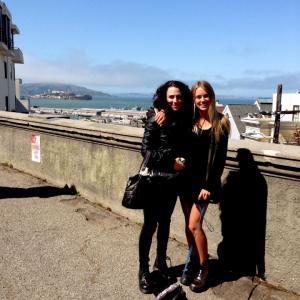 My daughter Darian and I up in San Francisco where I grew up