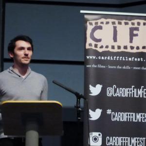 Adam Stephen Kelly at the 2015 Cardiff Independent Film Festival