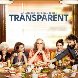 Gaby Hoffmann Jeffrey Tambor Jay Duplass Amy Landecker and Judith Light in Transparent 2014