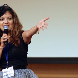 Speaking at the Rhode Island International Film Festival 2014