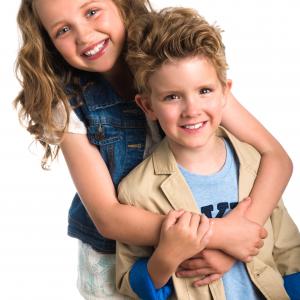 Josette (9) & Grady (6) Oberton - sibling actors