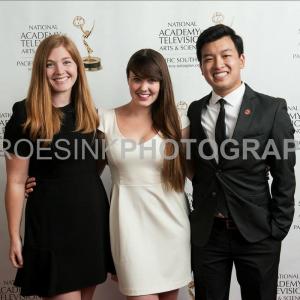 Hilary Andrews Catherine Whattam and Darren Kho at event of The Pacific Southwest Emmy Awards 2014 for Xtreme Justice 2013