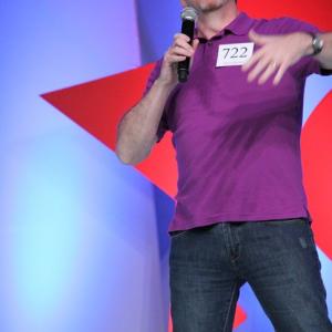 Steven Brown performing his StandUp Comedy Showcase at AMTC Winter 14 SHINE Convention and Conference  Orlando FL