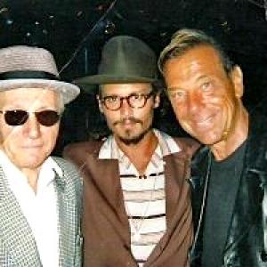 Joe Peck, Johnny Depp and Bob DeBrino