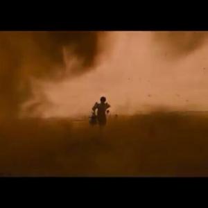 Getting swallowed up by the dust storm  The Water Diviner