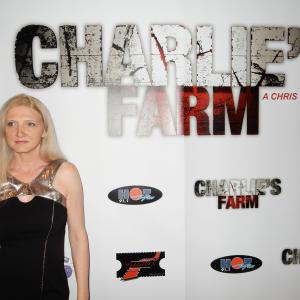 Toni McGhee at the premiere of 'Charlie's Farm'.