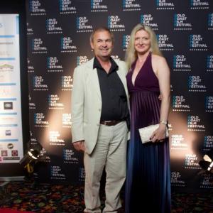 On the Red Carpet at the premier of The Cure with Michael Maguire