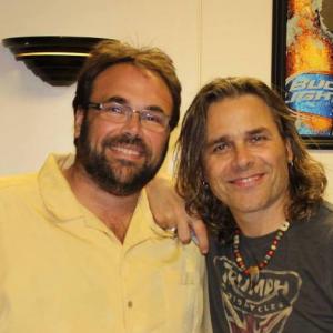 Me and Mike Tramp lead signer for White Lion after an acoustic show