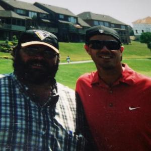 Me and Carson Daly at a golf outing in Pittsburgh Pa