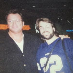 Me with Tom Arnold at the airport in Tampa Fl