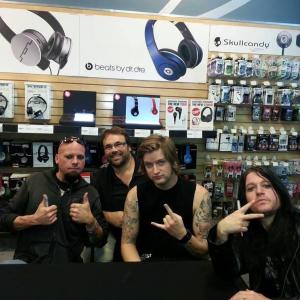 Bobaflex at a in store signing in Vienna Wv! Watch out for BOBAFLEX song in our new movie AXEMAN OF HENDERSON COUNTY