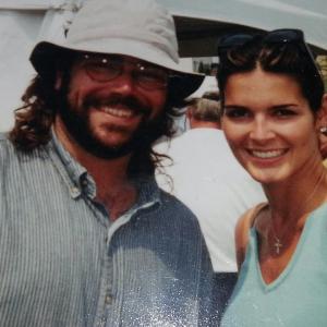 Angie Harmon at a Golf Tournament in Pittsburgh Pa