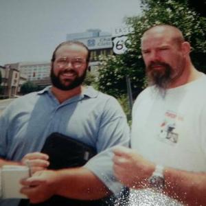 Me and UFC fighter Tank Abbott
