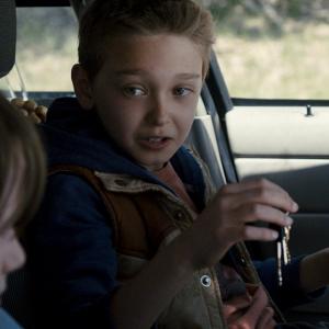 Still of Hays Wellford and James FreedsonJackson in Cop Car 2015