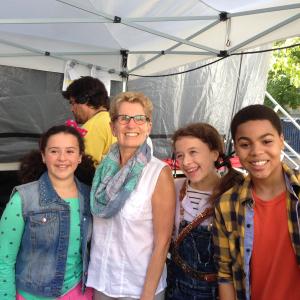 An honour to have met Premier of Ontario, Kathleen Wynne, at Word on the Street, Toronto. Annedroids!