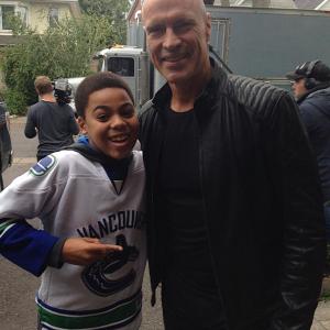 Jadiel With Hockey Legend Mark Messier! Filming Share Everything Commercial!