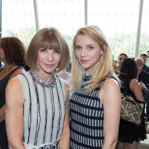 Anna Wintour and Wallis CurrieWood at the Metropolitan Museum July 2015