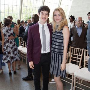 Wallis CurrieWood and Alex Sharp attend Nicole Kidman and Hamish Bowles Interview at the Metropolitan Museum July 2015