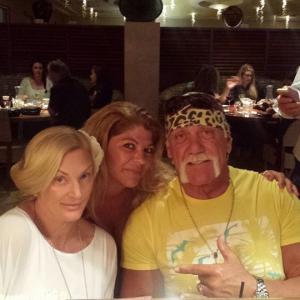 Jennifer, Joanne Marinho and Terry Gene Bollea (Hulk Hogan)
