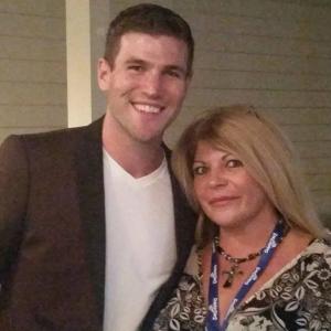 Austin Stowell Actor Dolphin Tale 2 and Joanne Marinho Actress at the Primiere of Dolphin Tale 2