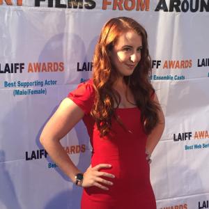 Los Angeles Indepedent Film Festival Awards Nominee Katie Wilbert WriterProducerStar Doing a Dunham nominated for Best Web Series