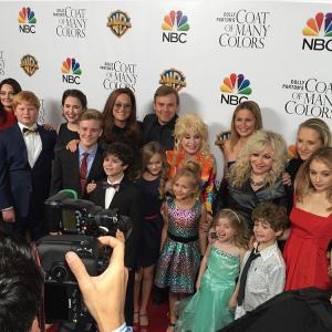 Farrah Mackenzie, Hannah Nordberg, Forrest Deal, Jennifer D. Taylor, Dylan Michael Rowen, Parker Sack and Blane Crockarell in Dolly Parton's Coat of Many Colors (2015)