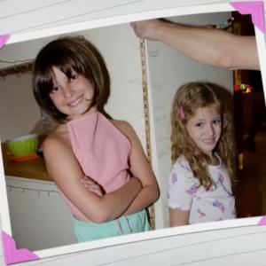 Kristen Vincent and Mia Ciccarelle are young Kate and Maura Ellis in Sisters