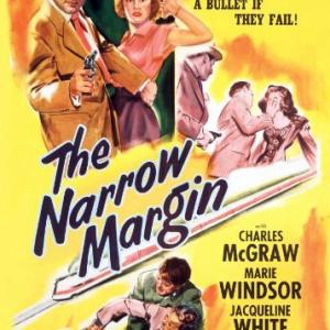 Charles McGraw and Jacqueline White in The Narrow Margin 1952