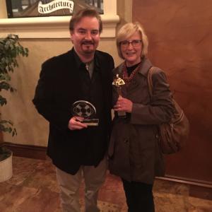 Awards Ceremony at Atlantic City Cinefest October 2015 with Brian OHalloran Joan Chak Best Supporting Actress Brian OHalloran Achievement Award