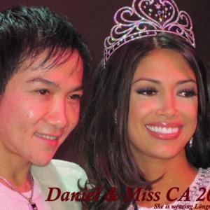 Daniel with Miss CA 2010
