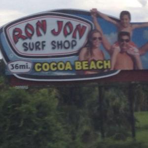 Jordan--Ron Jon's Billboard