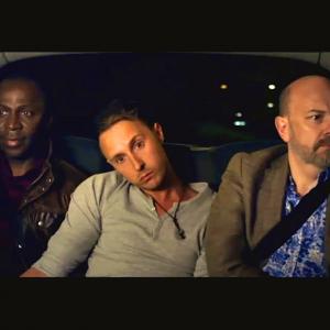 Still of Peter Caulfield with Cyril Nri and Vincent Franklin. CUCUMBER (2015)
