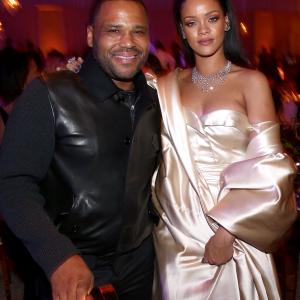 Anthony Anderson and Rihanna