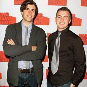 Zane Pais Left and Jack DiFalco attend the World Premier of Steve