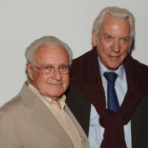 Donald Sutherland and Robert Halmi Sr at event of Human Trafficking 2005