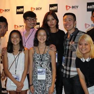 Seoul Searching Cast and AAIFF crew at Asian American International Film Festival 2015
