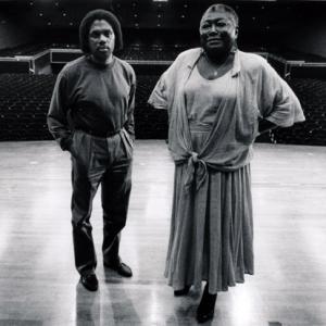 Curtis King and Esther Rolle