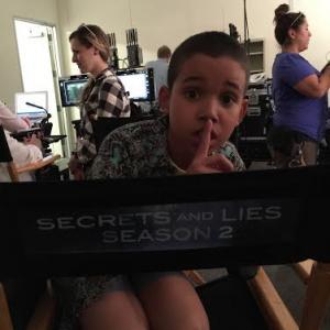 Justice Alan as Young Patrick on Secrets and Lies ABC