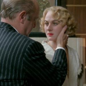 Still of Jonathan Coy and Niamh Cusack in Agatha Christies Poirot 1989