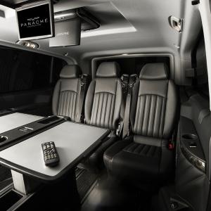 Functional interior of Mercedes Viano people carrier