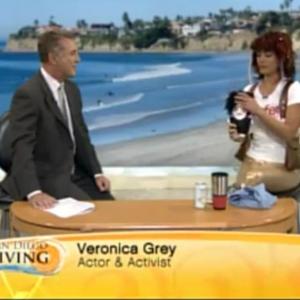 Who else would recognize Robert Smith doll a happy birthday on live TV except Veronica Grey? She discusses her environmental project Aqua Seafoam Shame in which Robert Smith is credited with Additional Thanks