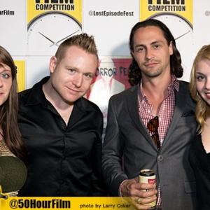 Here with Gavin Downes, Kearsten Johansson and Kat Murray at Lost Episode Festival Toronto for the premiere of our film Exposed!