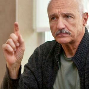 Michael Gross as the embittered Harry Wayne a man who must come to terms with his past in TWELVE CHRISTMAS WISHES televised November 27 2011 on ION TV