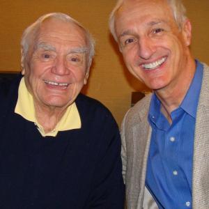 Michael and actor Ernest Borgnine 2011