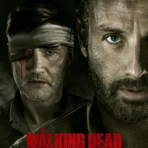 Andrew Lincoln and David Morrissey in Vaikstantys numireliai 2010
