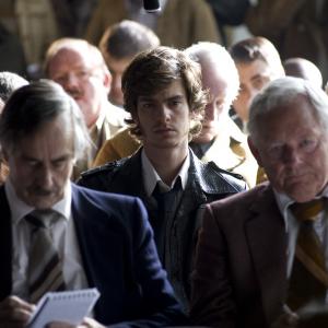 Still of John Henshaw David Morrissey and Andrew Garfield in Red Riding In the Year of Our Lord 1983 2009