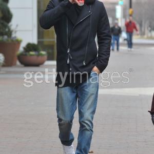 Actor, Matt Cook seen outside Hyatt Crystal City hotel in Arlington, Virginia on 12/20/2014. During his Who Is Matt Cook? Media Tour for his new project in Washington D.C.
