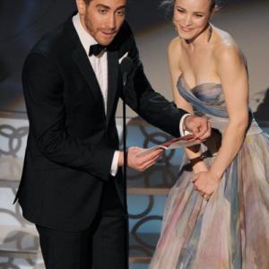 Jake Gyllenhaal and Rachel McAdams at event of The 82nd Annual Academy Awards 2010