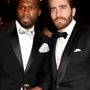 Jake Gyllenhaal and 50 Cent