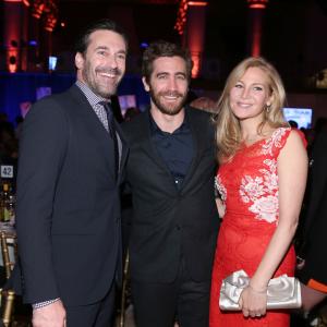 Jake Gyllenhaal Jon Hamm and Jennifer Westfeldt